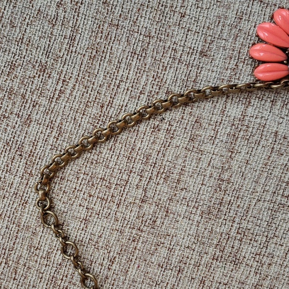 J.Crew Crystal Fan Necklace - Picture 7 of 9